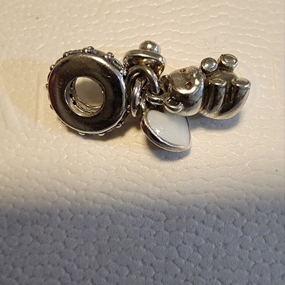 Pandora Baby Teddy Bear Dangle Charm - Picture 7 of 10